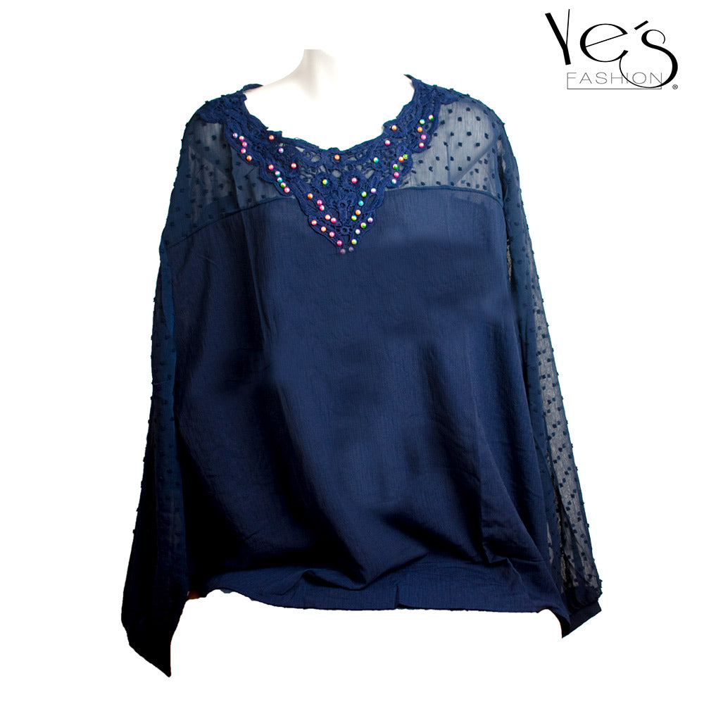 Blusa para Mujer - Color : Azul