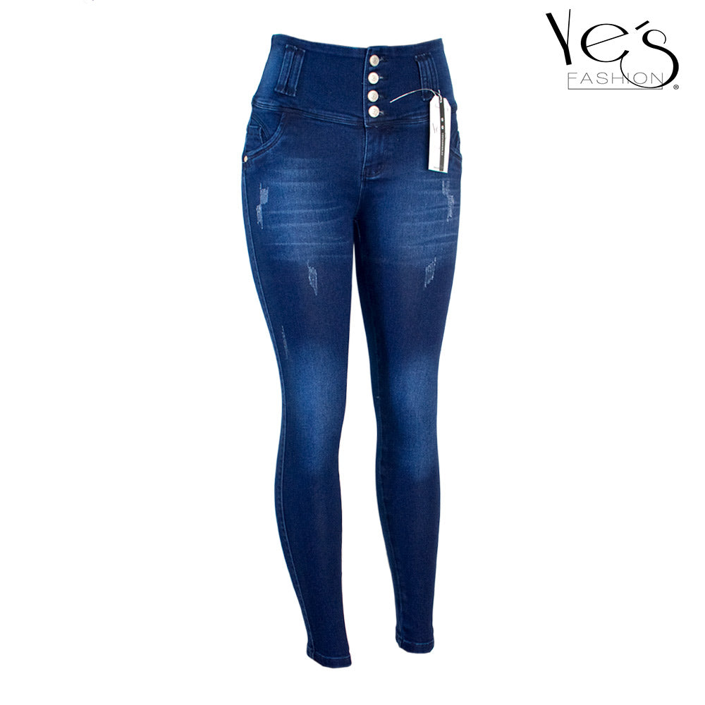 Pantalón Jean para Mujer - Color: Azul Oscuro(Curve Collection)