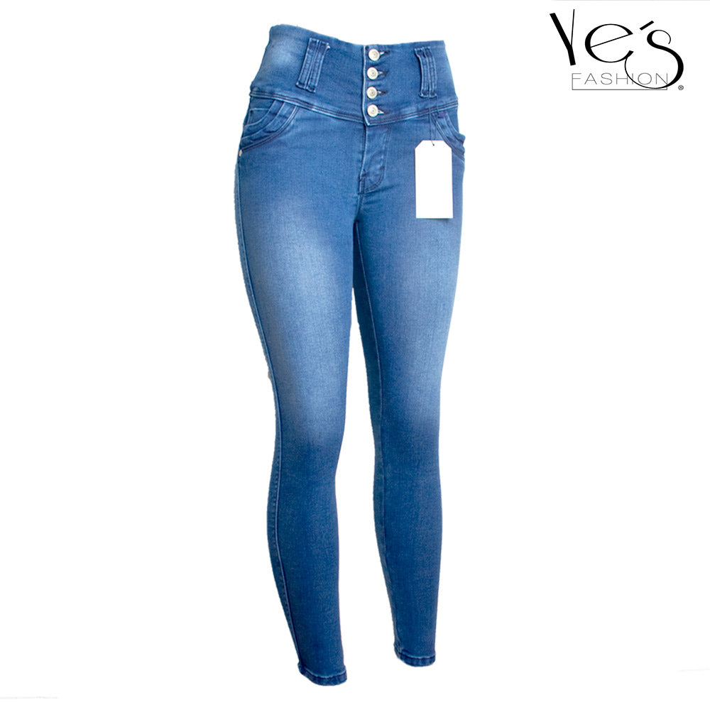 HOT De Mujer Cintura Alta Jeans De Pretina Alta Jean Pretina Alta