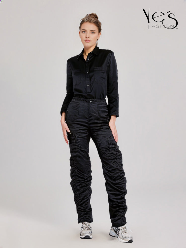 Pantalón Parachute para Mujer / Impermeable (Varios Colores)