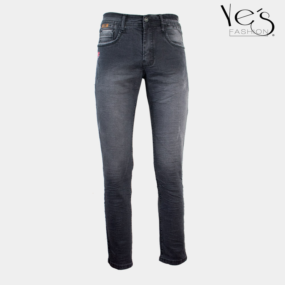Jean de Hombre semi tubo - Colección: Urban Night (Color: Plomo Oscuro)