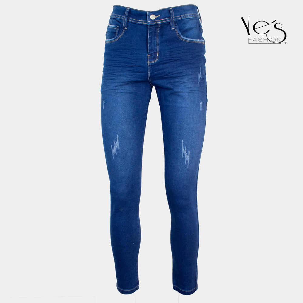 Jean para Caballero: Estilo Urbano en Tela Colombiana (Color: Azul Oscuro)