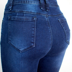 Pantalón Jean para Mujer (Colección Clásica! - Azul Oscuro)