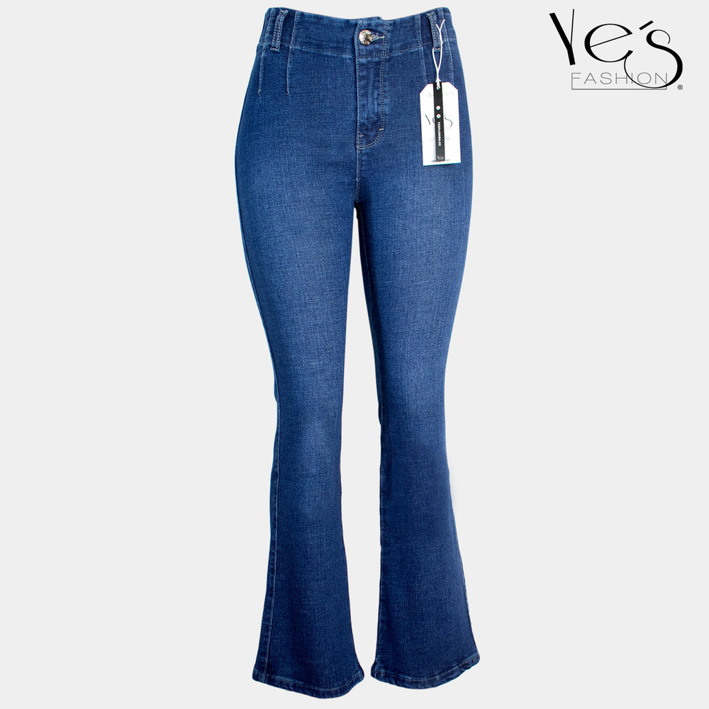 Jeans para Mujer Acampanados (Azul Oscuro / Flare Collection)