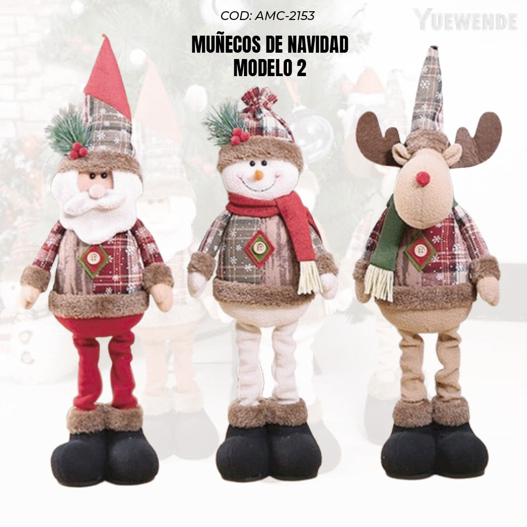 Munecos De Navidad Modelo 2