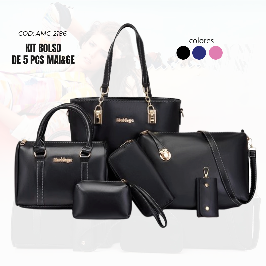 Kit Bolso 5 Pcs Maige