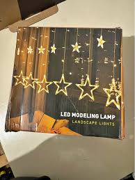 Luces Led En Forma De Estrella Colgant