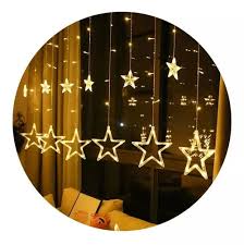 Luces Led En Forma De Estrella Colgant