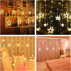 Luces Led En Forma De Estrella Colgant