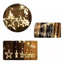Luces Led En Forma De Estrella Colgant