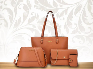 Juego X4 Bolso De Mano Sencillo Para Mujer