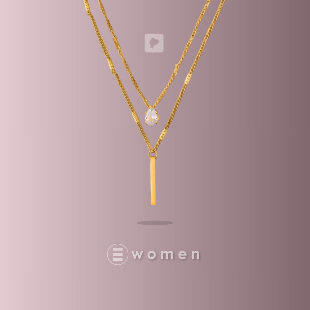 Collar Doble Mujer
