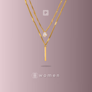 Collar Doble Mujer