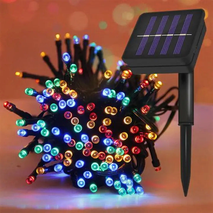 Luces Navideñas Solares
