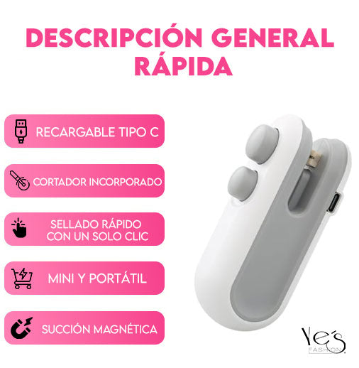 Sellador De Fundas Portatil