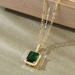 Collar Esmeralda Mujer