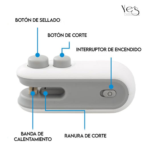 Sellador De Fundas Portatil