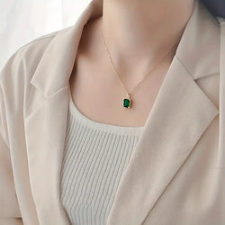 Collar Esmeralda Mujer
