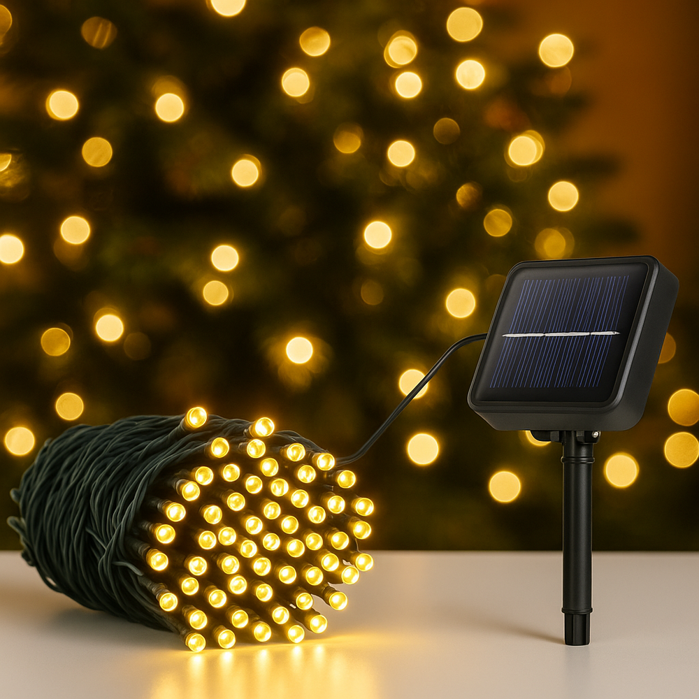Luces Navideñas Solares