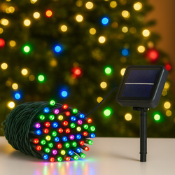 Luces Navideñas Solares