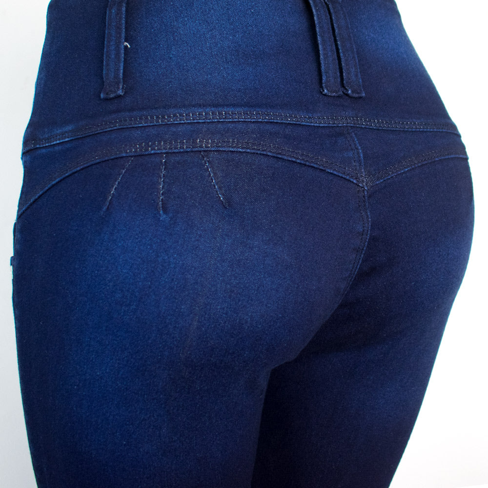 Jean para Mujer en 4 Botones - Índigo (Nueva! Colección Denim)