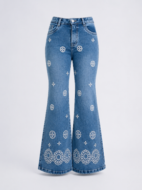 Jean Flare Boho