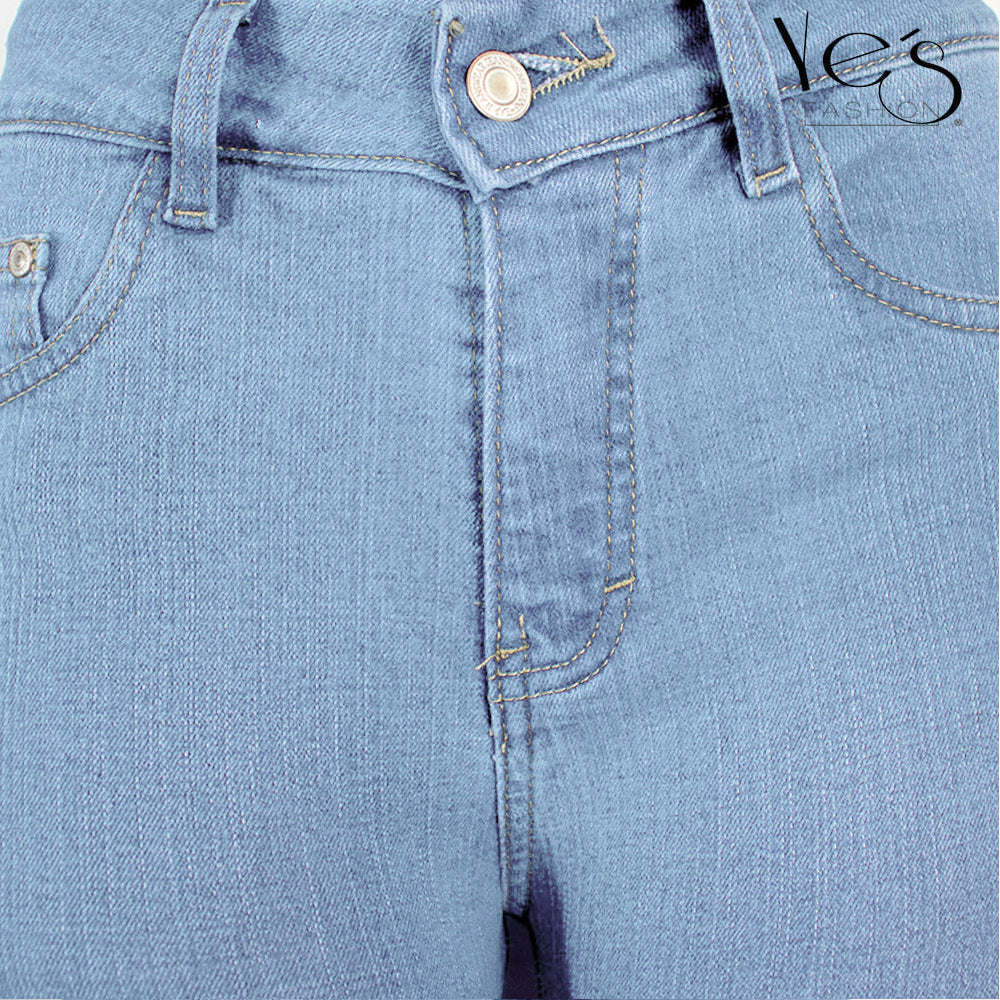 Jeans para Mujer Acampanados  (Celeste / Flare Collection)