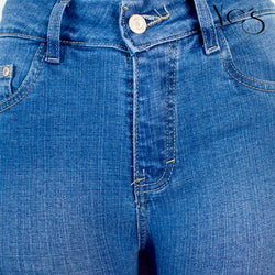 Jeans Flare para Mujer - Basta Acampanada - (Color: Azul Tradicional)