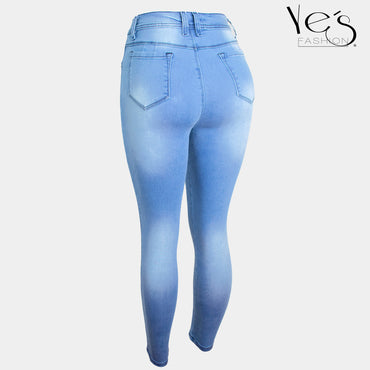 Pantalón Jean para Mujer (Colección Clásica! - Azul Claro)