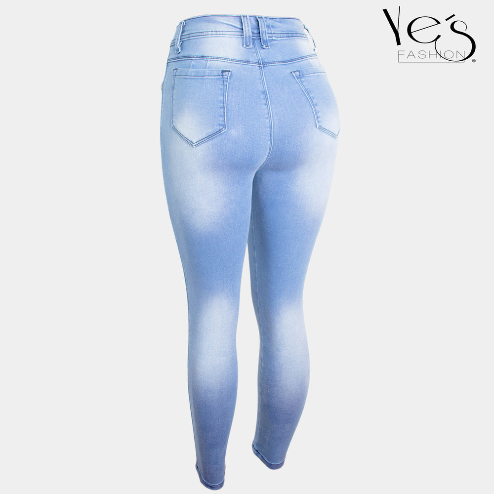 Pantalón jean para mujer - indigo ( linda collection)