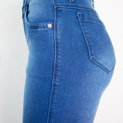 Jeans Clásicos Super Strech -Color: Azul Tradicional (NewClassic)