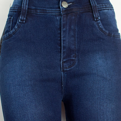 Jeans Clásicos Skinny para Mujer  - Color: Azul Oscuro (NewClassic)