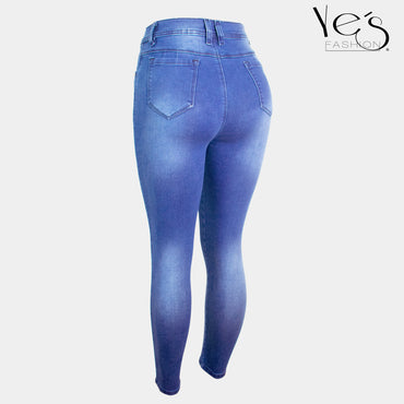 Jeans Clásicos Super Strech -Color: Azul Índigo (NewClassic)