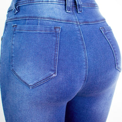 Pantalón Jean para Mujer (Colección Clásica! - Azul Lila)