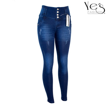 Pantalón Jean para Mujer - Color: Azul Oscuro(Curve Collection)