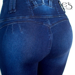 Pantalón Jean para Mujer - Color: Azul Oscuro(Curve Collection)