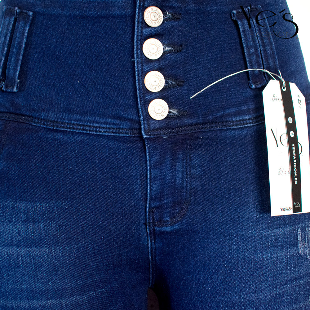Pantalón Jean para Mujer - Color: Azul Oscuro(Curve Collection)
