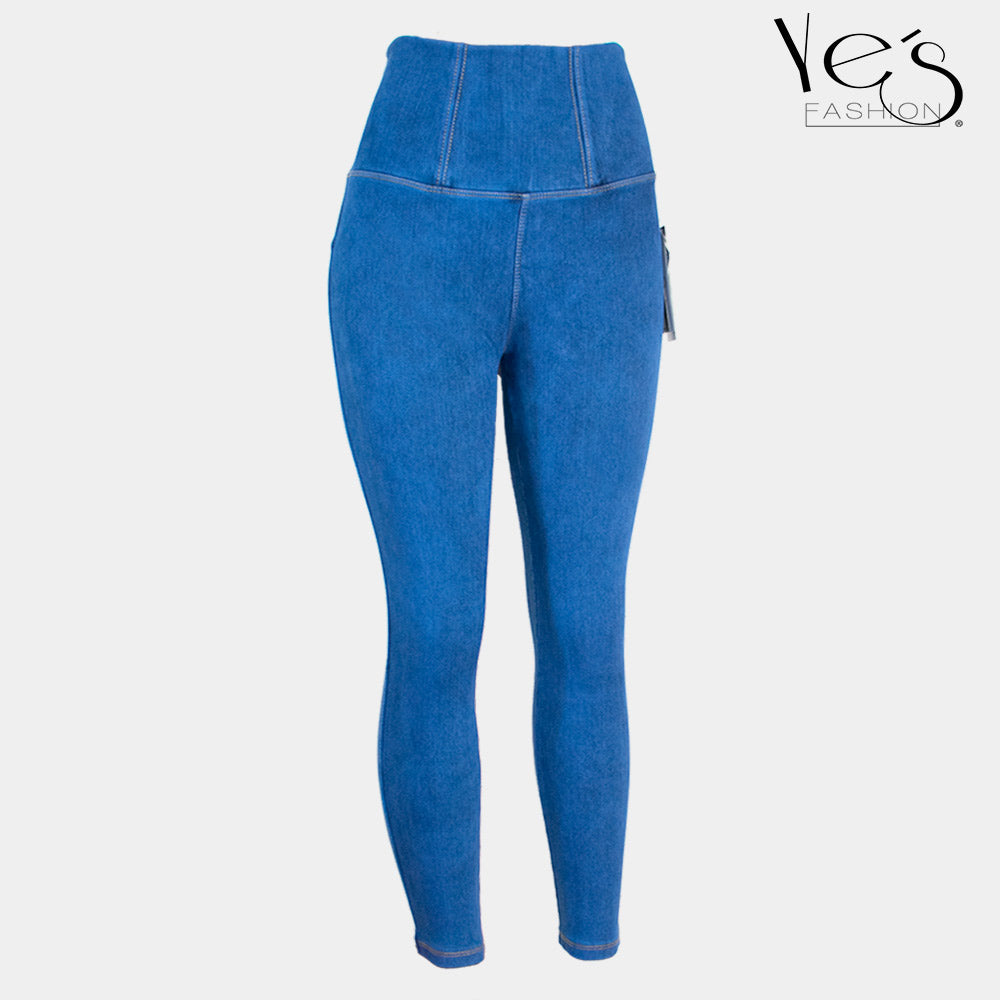 Nuevo! Pantalón Jean para Mujer - Color: Azul Denim (Sylco Collection)