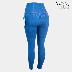 Nuevo! Pantalón Jean para Mujer - Color: Azul Denim (Sylco Collection)