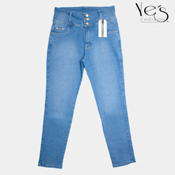 FashionFusion: Estilo y Comodidad en un Jeans de Alta Calidad - Color: Celeste