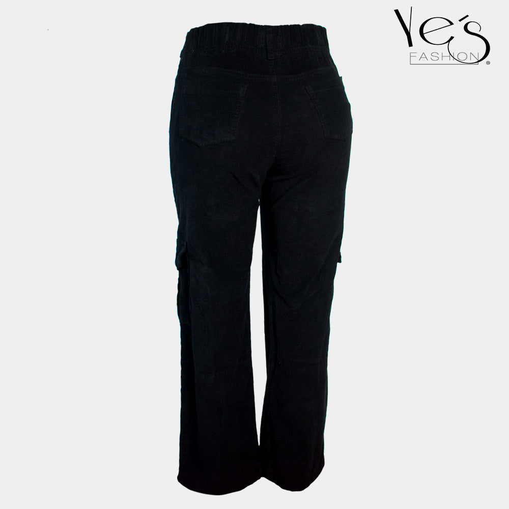 Pantalón Cargo para Mujer, Tela tipo: pana (Varios Colores)