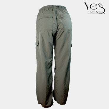 Pantalón Parachute para Mujer / Impermeable (Varios Colores)