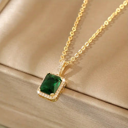 Collar Esmeralda Mujer