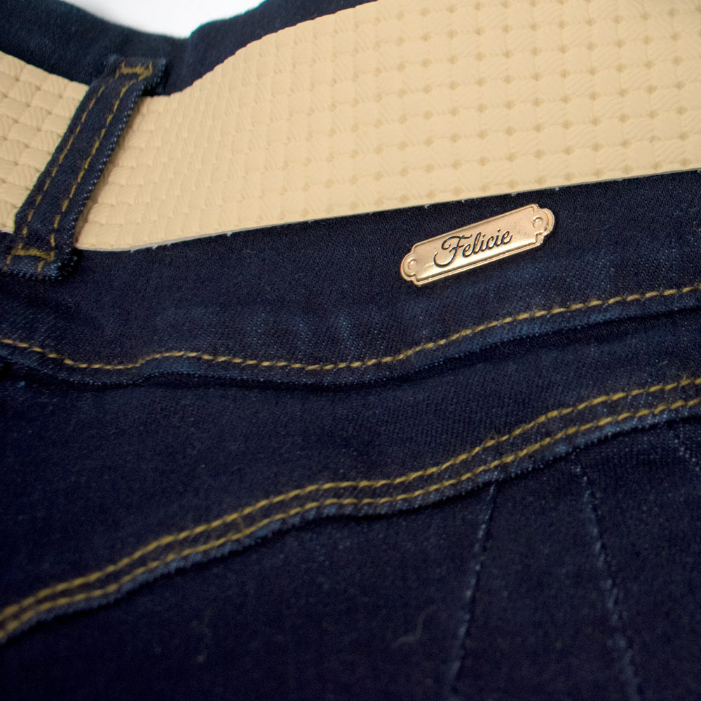 Jeans para Mujer , Plus Denim Trendy - Estilo Moderno y Tallas Extendidas ( Color Indigo 2)
