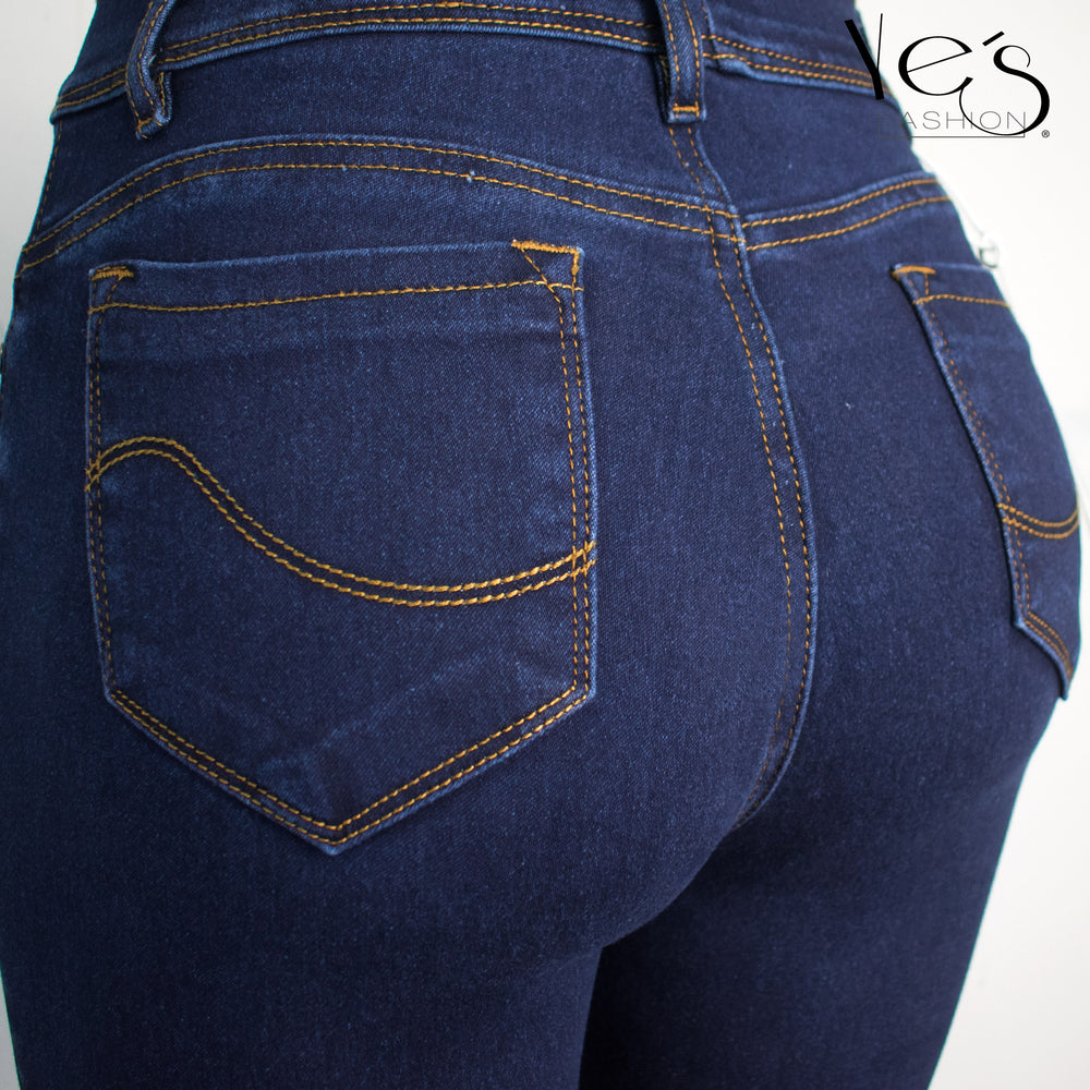 Pantalon jean para mujer clásico / color: celeste (lee collection)