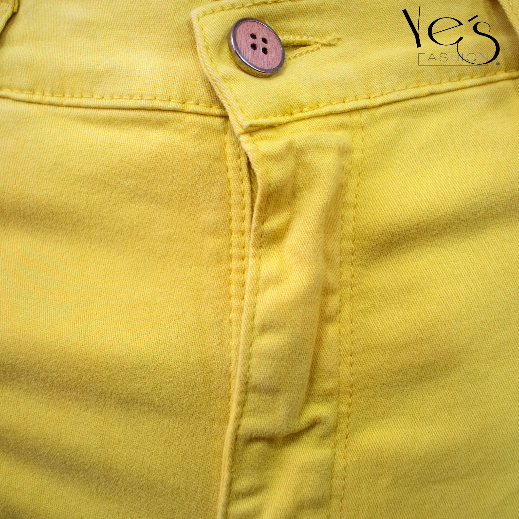 Jean para Mujer Clásico , Amarrila ( Color Collection )