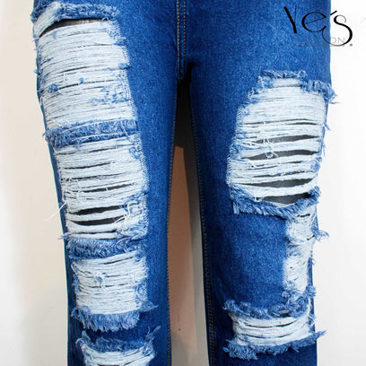 Mom Jeans con Rasgados (New Winter Collection)