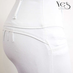 Jean para Mujer - Blanco - 4 Botones  (Winter Collection)