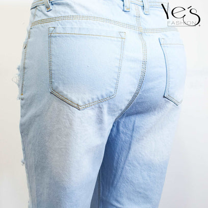 Mom Jeans con Rasgados (New Winter Collection)