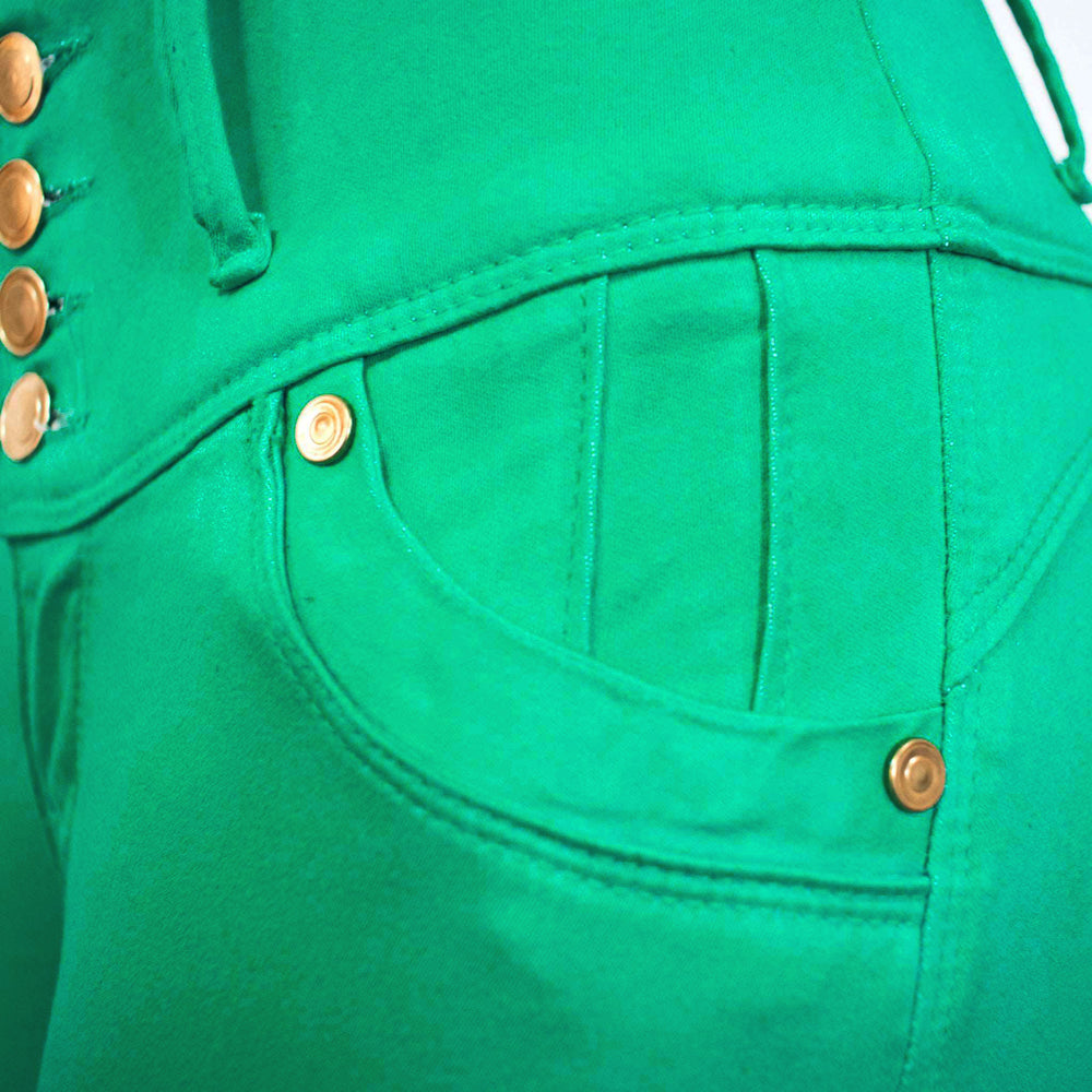 Jean en Colores-Verde Claro (Perfect Collection)